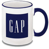 Ceramic Halo Promotional Mug - 11 oz. - view 5