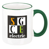 Ceramic Halo Promotional Mug - 11 oz. - view 4