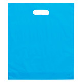 Frosted Printed Die Cut Handle Bag - 15