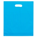 Frosted Printed Die Cut Handle Bag - 15