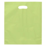 Frosted Printed Die Cut Handle Bag - 15