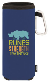 KOOZIE® Collapsible Custom Bottle Cooler Sleeve w/ Carabiner - view 4