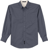 Port Authority® Long Sleeve Easy Care Custom Shirt - Men's - view 17
