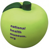 Apple Shaped Logo Stress Ball - view 2