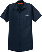 Red Kap® Short Sleeve Industrial Custom Work Shirt - Men's