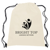 Non-Woven Custom Drawstring Backpack - 13"w x 16.5"h