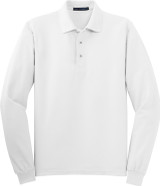 Port Authority® Long-Sleeve Silk Touch Custom Polo Shirt - view 9