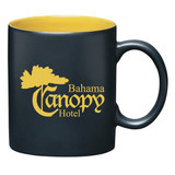 Aztec Custom Imprinted Mug w/ Colored Interior - 11 oz.