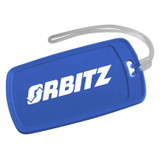 Traveler Rectangular Custom Luggage Tag w/ Write-on Back - view 3