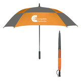 Square Canopy Automatic Custom Umbrella - 60