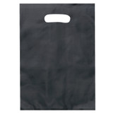 Frosted Die Cut Handle Promotional Plastic Bag - 9.5