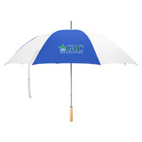 Wood Handle Golf Custom Umbrellas - 60