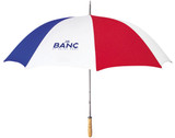 Wood Handle Golf Custom Umbrellas - 60