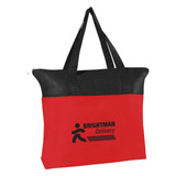 Non-Woven Zippered Promotional Totes - 18