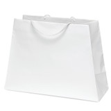 Reverse Trapezoid Logo Shopping Bag - 16