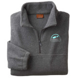 Harriton® Quarter-Zip Printed Fleece Pullover - view 3