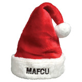 Plush Custom Logo Santa Hat