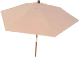 Wood Table Custom Umbrellas - 7' - view 4