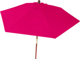 Wood Table Custom Umbrellas - 7' - view 6
