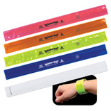Reflective Snap-On Logo Bracelets / Custom Wristband - view 1