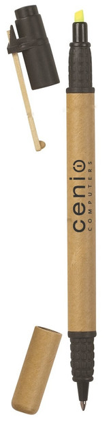 Paper Barrel Custom Pen & Highlighter Combo - view 2