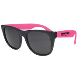 Rubberized Black Frame Custom Sunglasses - view 7