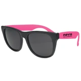 Rubberized Black Frame Custom Sunglasses - view 7