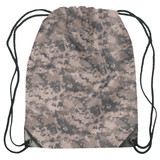 Budget Custom Drawstring Bag w/ Reinforced Corners - 14