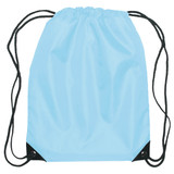 Budget Custom Drawstring Bag w/ Reinforced Corners - 14