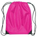 Budget Custom Drawstring Bag w/ Reinforced Corners - 14