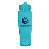 Translucent Squeezable Custom Water Bottle - 28 oz. - view 2
