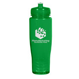 Translucent Squeezable Custom Water Bottle - 28 oz. - view 6