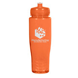 Translucent Squeezable Custom Water Bottle - 28 oz. - view 7