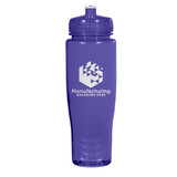 Translucent Squeezable Custom Water Bottle - 28 oz. - view 8