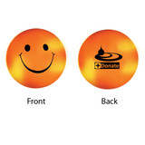 Promotional Smile Face Mood Color Changing Stressball - view 2