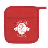 Quilted Cotton Canvas Promotional Pot Holder - view 3