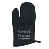 Quilted Cotton Canvas Promotional Oven Mitt - view 2