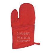 Quilted Cotton Canvas Promotional Oven Mitt - view 3