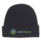 Promotional Knit Beanie w/ Cuff - view 2