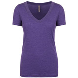 Next Level Triblend Deep V-Neck Logo T-Shirt - Women's - view 5