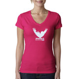 Next Level Triblend Deep V-Neck Logo T-Shirt - Women's - view 1