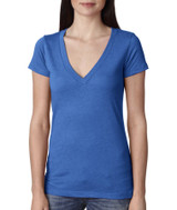 Next Level Triblend Deep V-Neck Logo T-Shirt - Women's - view 10