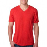 Next Level Triblend V-Neck Logo T-Shirt - Men's - view 3