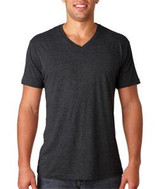 Next Level Triblend V-Neck Logo T-Shirt - Men's - view 5