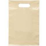 Die Cut Handle Promotional Plastic Bag - 9.5