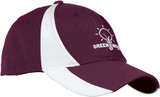 Sport-Tek Dry Zone Colorblock Structured Custom Cap - Youth - view 6