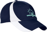 Sport-Tek Dry Zone Colorblock Structured Custom Cap - Youth - view 7