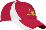 Sport-Tek Dry Zone Colorblock Structured Custom Cap - Youth - view 2