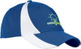 Sport-Tek Dry Zone Colorblock Structured Custom Cap - Youth - view 3