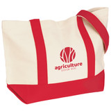 Classic Custom Tote w/ Snap Closure - 20